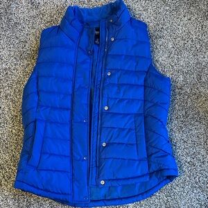 GAP Blue Puffer Vest